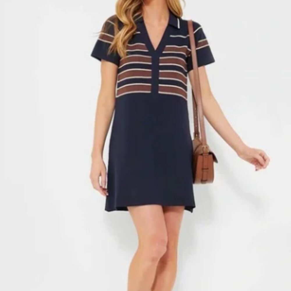 NWT XXXL | Tuckernuck Midnight/Cacao Wright Polo